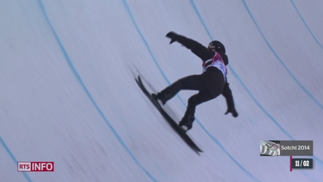 JO de Sotchi - Snowboard slopestyle: Iouri Podladtchikov remporte la médaille d'or [RTS]