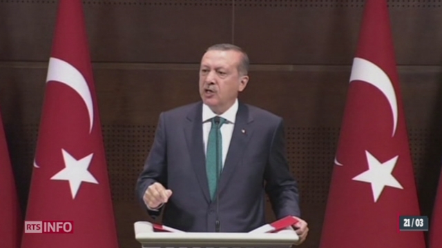 Turquie: le premier ministre Tayyip Erdogan a bloqué Twitter [RTS]