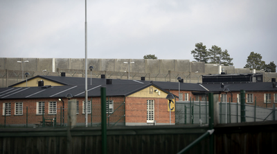 La prison suédoise de Norrtaelje. [Jonathan Nackstrand - AFP]
