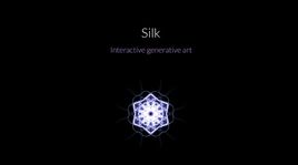 La page d'accueil du logiciel "Silk". [weavesilk.com]