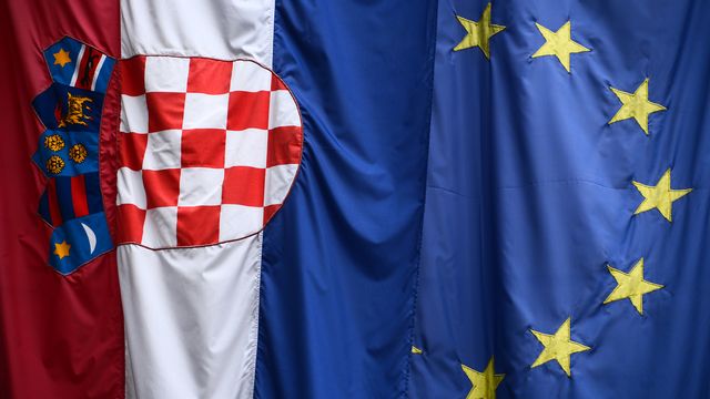 L'UE a accepté la proposition suisse d'appliquer la libre circulation des personnes à la Croatie sans signer le protocole additionnel. [DIMITAR DILKOFF - AFP]
