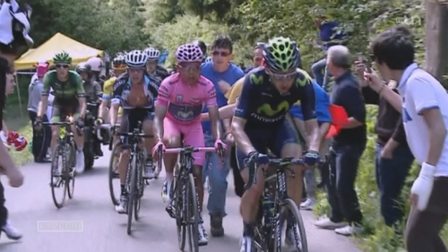 Cyclisme: le Colombien Nairo Quintana a fini premier au Giro [RTS]