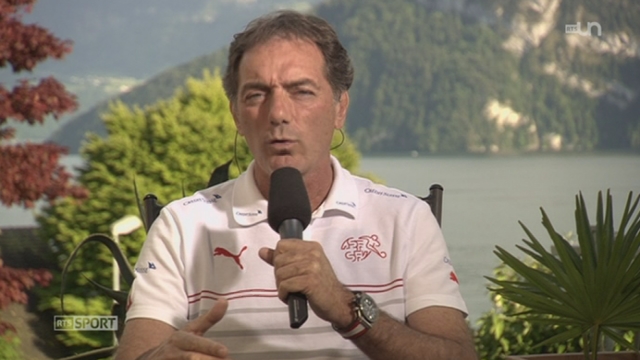 Football - Coupe du Monde: l'interview de Michel Pont, Coach assistant de l'équipe de Suisse (2-2) [RTS]