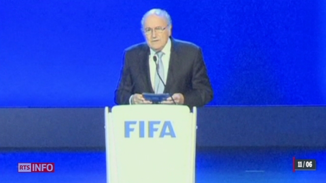 L'ouverture du congrès de la FIFA se mène sur fond d'accusations de corruption concernant le Mondial-2022 au Qatar [RTS]