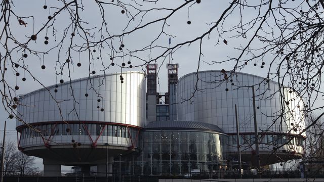 La Cour européenne des Droits de l'homme à Strasbourg. [Reuters]