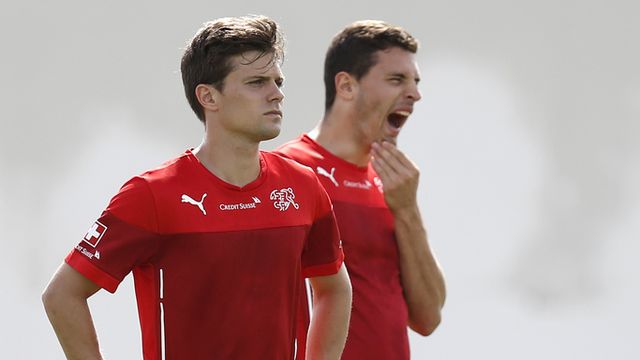 Fabian Schär fera ses débuts en Coupe du monde face au Honduras. [Peter Klaunzer - Keystone]