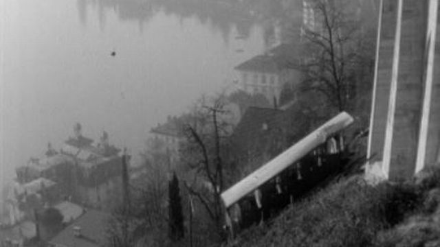 Funiculaire Territet - Glion en 1967 [RTS]