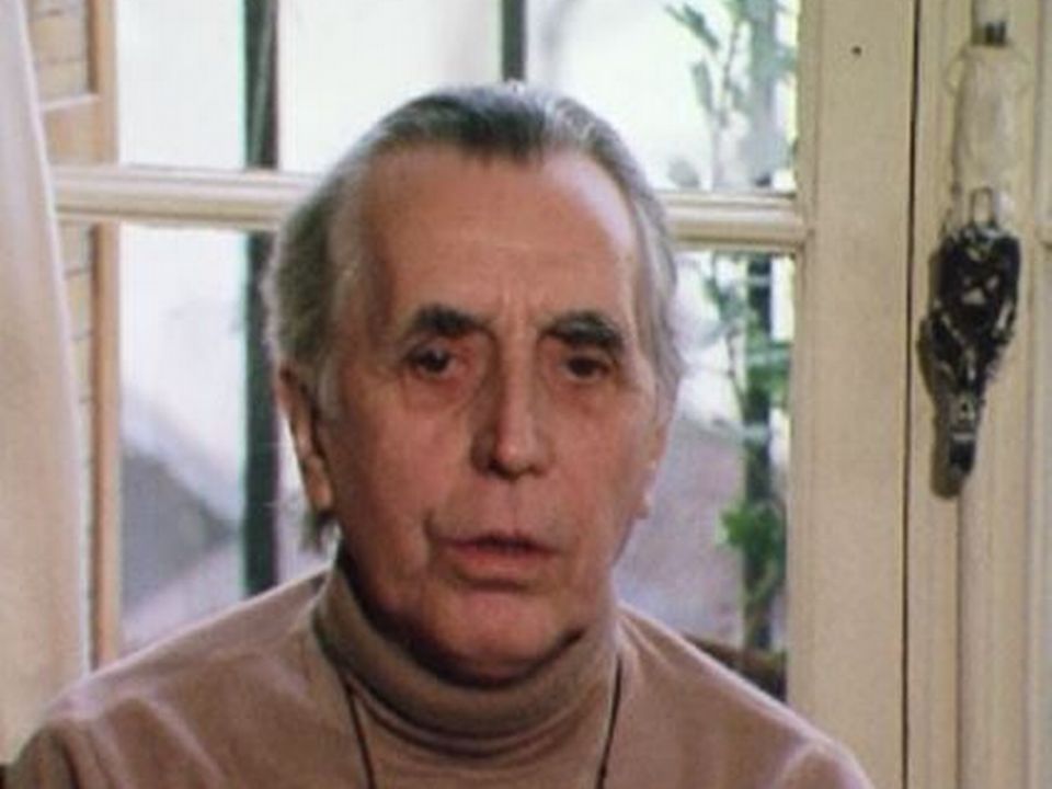 Georges Charensol en 1975 [RTS]