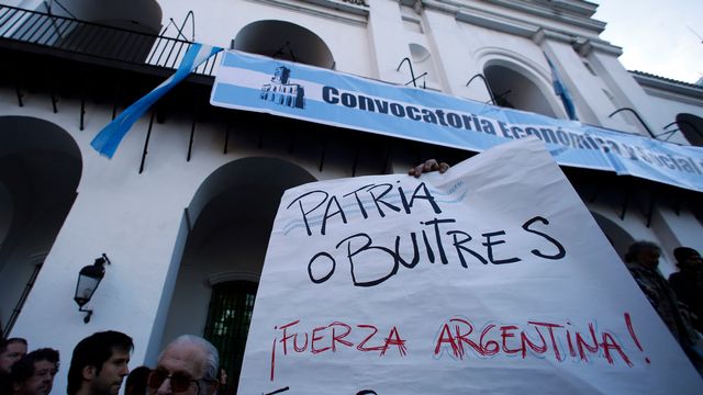 L'Argentine est en situation de défaut de paiement technique [Marcos Brindicci  - Reuters]