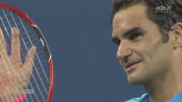 3e tour, Granollers - Federer (5-2, 1-6, 1-6, 1-6): [RTS]