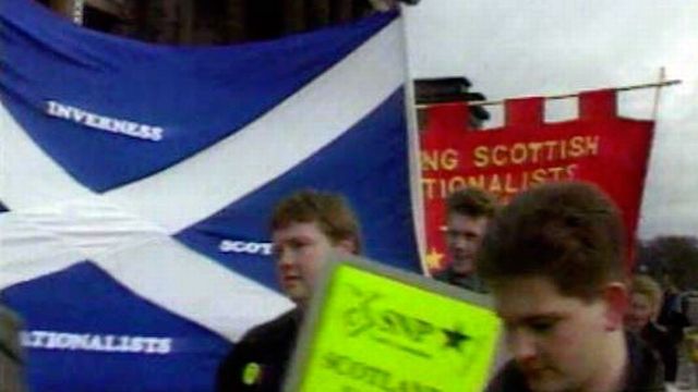 La marche de l'Ecosse vers l'indépendance en 1992? [RTS]