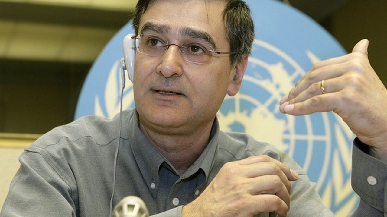 Martin Beniston, titulaire de la chaire de climatologie à l’Université de Genève. [Keystone - Salvatore di Nolfi]