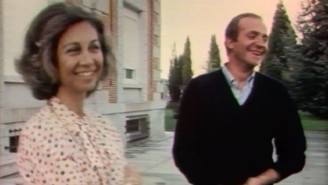 Juan Carlos et son épouse Sofie en 1979. [RTS]