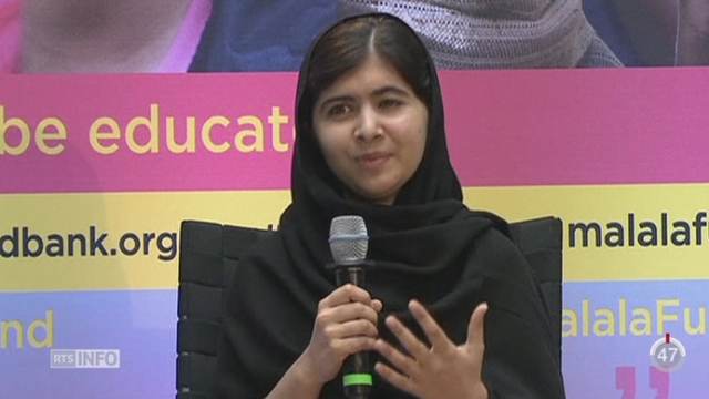 Le Nobel de la paix récompense la Pakistanaise Malala et l'Indien Satyarthi [RTS]