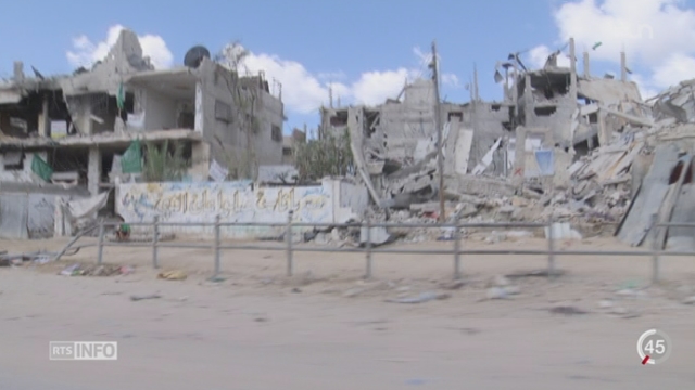 Gaza: la reconstruction des logements est un vrai casse-tête [RTS]