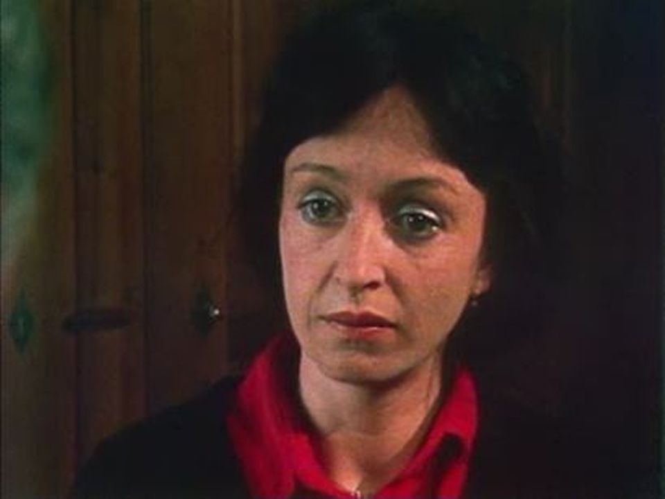 La comédienne Yvette Théraulaz en 1977. [RTS 1977]