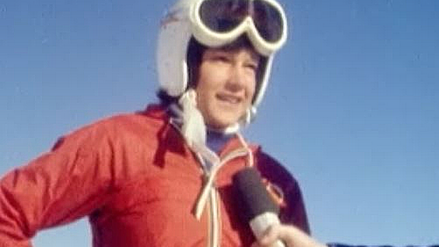 La skieuse suisse Lise-Marie Morerod en 1974. [RTS]