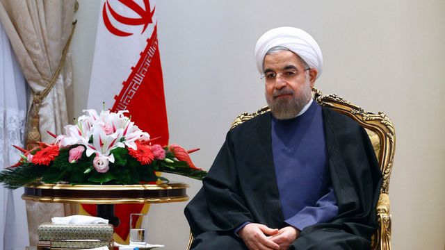 Le président libanais Hassan Rouhani. [AP Photo/Ebrahim Noroozi - Keystone]