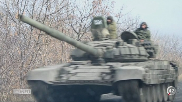 Ukraine: le conflit s'avive dans la ville de Donetsk [RTS]