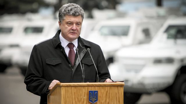 Petro Porochenko. [Michail Palinchak - Presidential press service/AFP ]