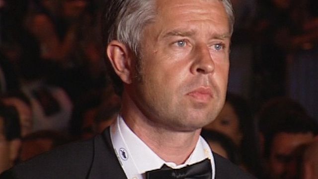 Nicolas Bideau, Monsieur cinéma suisse à Cannes en 2006. [RTS]