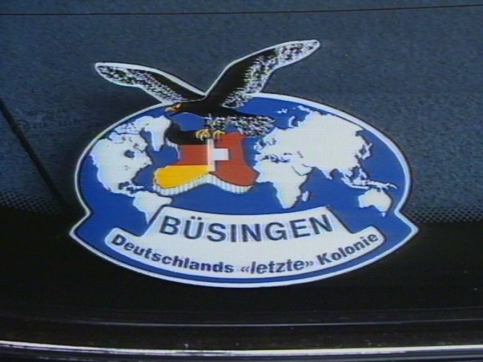 Büsingen, une enclave allemande en Suisse. [RTS]