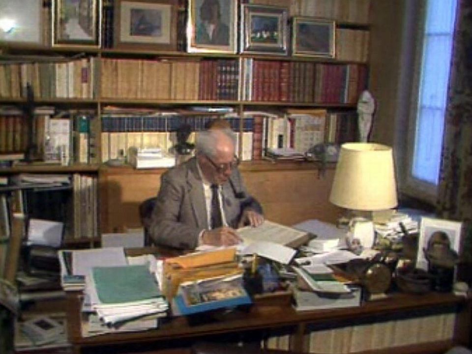 Maurice Zermatten, une vie consacrée à l'écriture. [RTS]