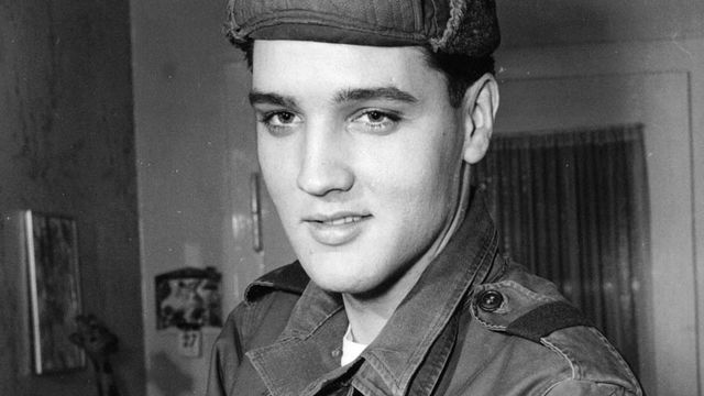 Elvis Presley à l'armée en 1960. [Keystone]