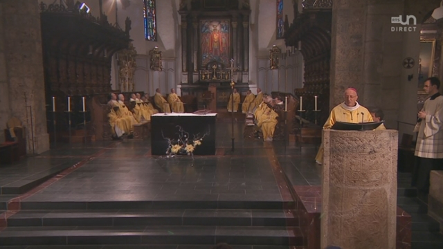 Messe de Minuit de la basilique de St-Maurice (VS) [RTS]