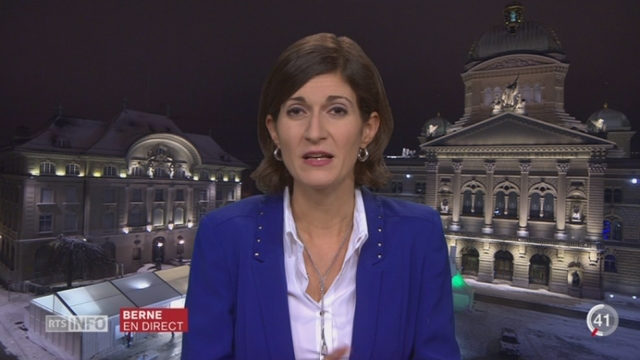 Elections fédérales de 2015: l'analyse de Linda Bourget à Berne [RTS]