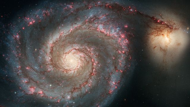2005: galaxie du Tourbillon M51