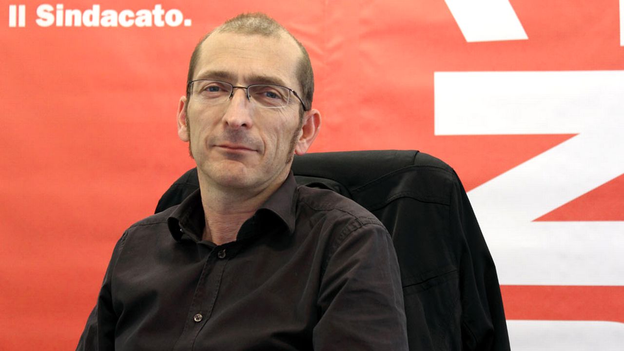 Aldo Ferrari (syndicat Unia). [Didier kottelat - RTS]