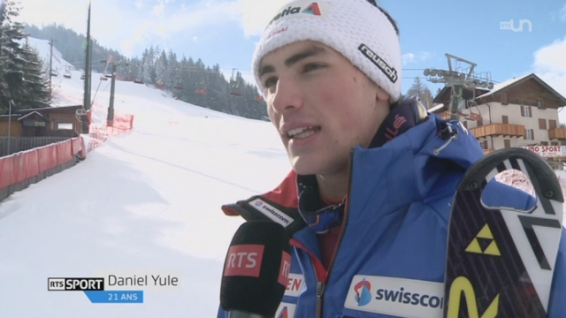 Ski: les Valaisans Ramon Zenhaeusern, Daniel Yule et Luca Aerni travaillent d'arrache-pied pour atteindre la hiérarchie mondiale [RTS]