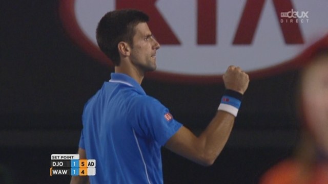 1-2 finale, Wawrinka-Djokovic (6-7, 6-3, 4-6): le 3e set revient à Djoko [RTS]