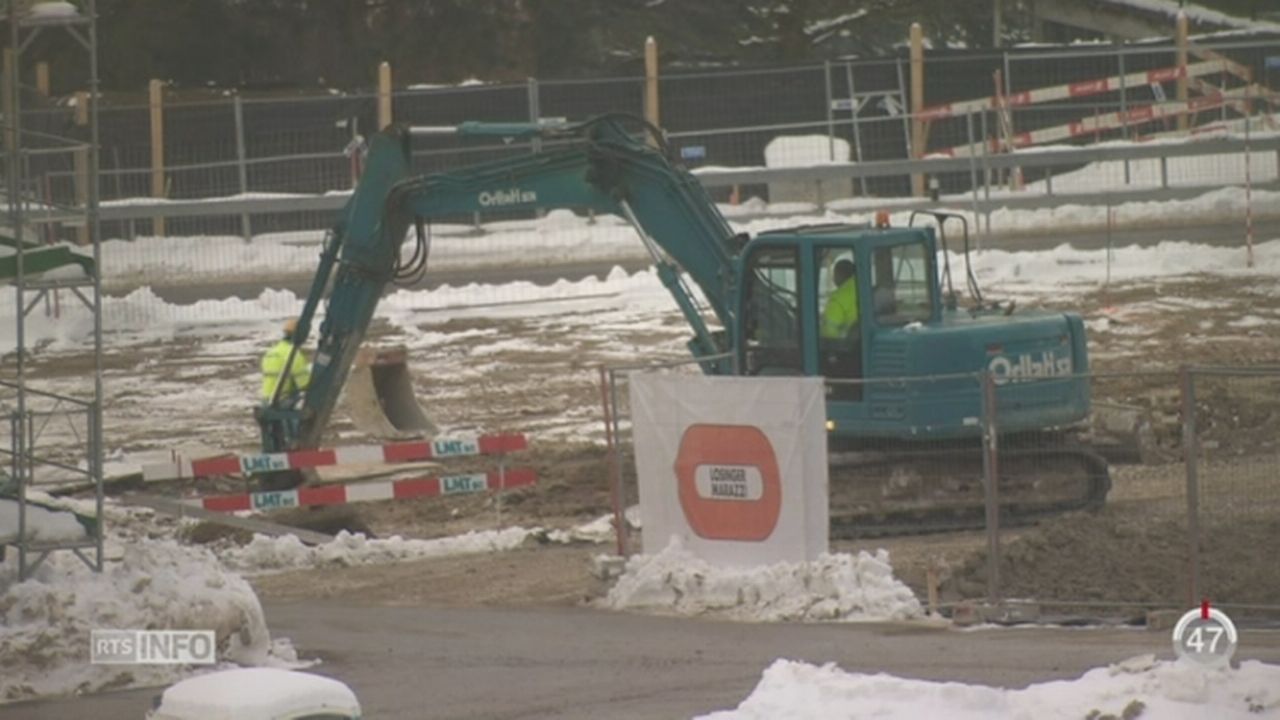 Unia dénonce le travail forcé des ouvriers sur les chantiers en dépit de la bise et du froid [RTS]