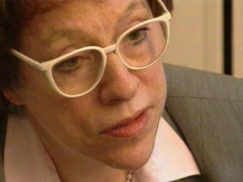 Anne Cuneo en 1996 [RTS]