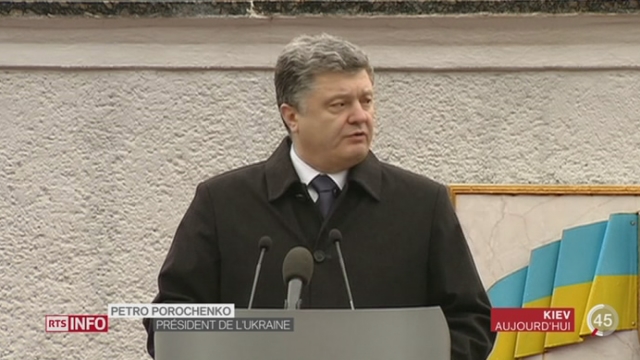 Ukraine: le cessez-le-feu conclu à Minsk semble enfin se concrétiser [RTS]