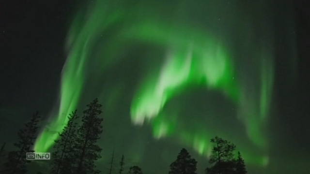 Impressionnantes images d aurores boreales [RTS]
