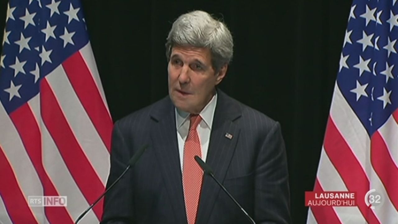 Nucléaire iranien - VD: la visite de John Kerry n’a pas abouti à un accord [RTS]