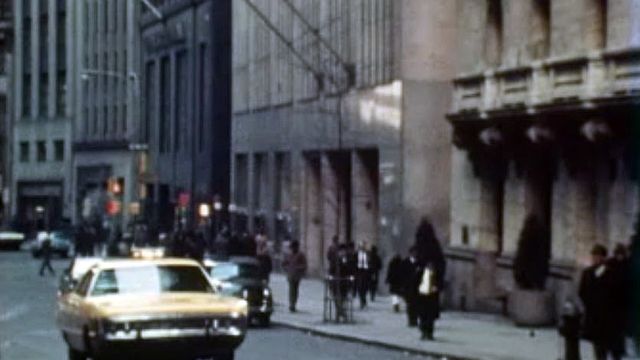 New York 1971, s'enrichir à la bourse de Wall Street. [RTS]