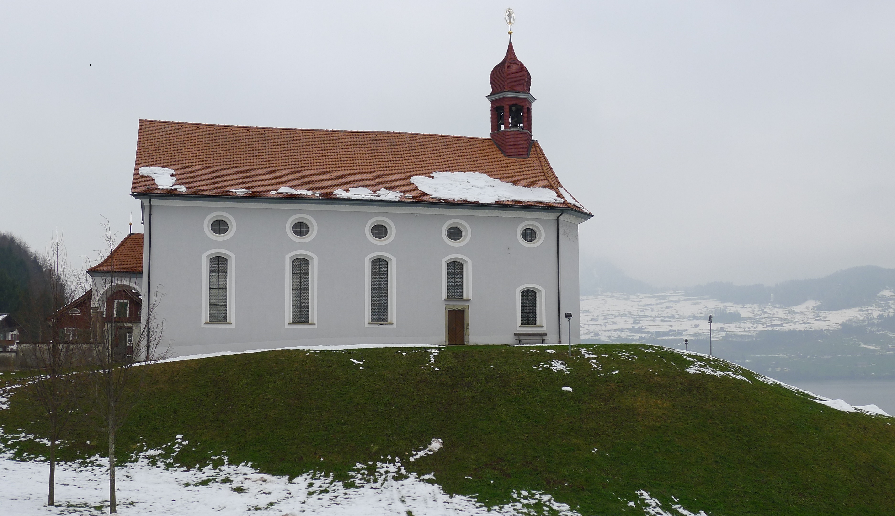 La chapelle du Ridli au dessus de Beckenried.