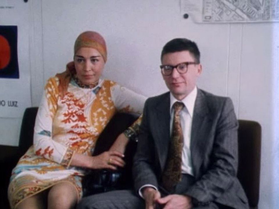 Le dissident Andreï Amalrik et son épouse en 1977. [RTS]