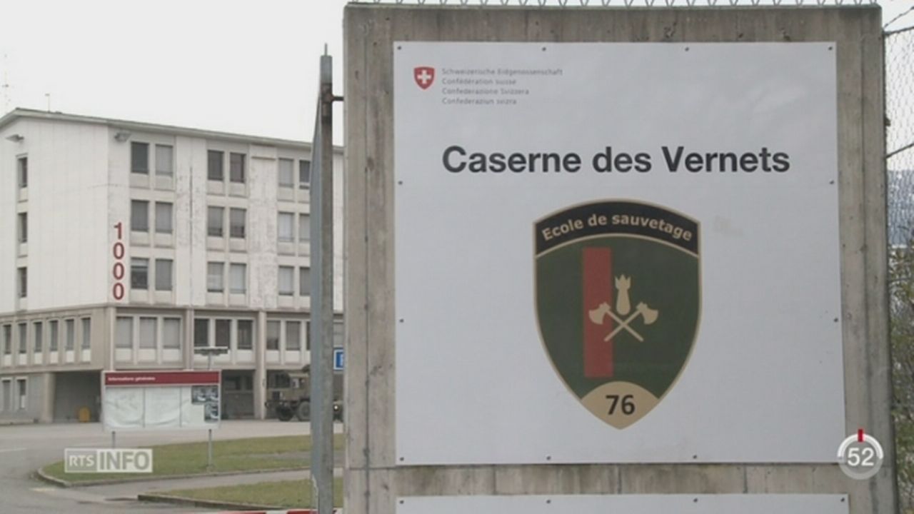 GE: l'armée va quitter les Vernets [RTS]