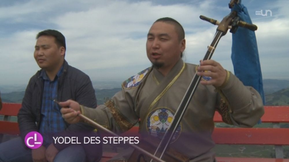 Un groupe de yodel des environs de Saint-Gall a chanté avec un choeur venu de Mongolie