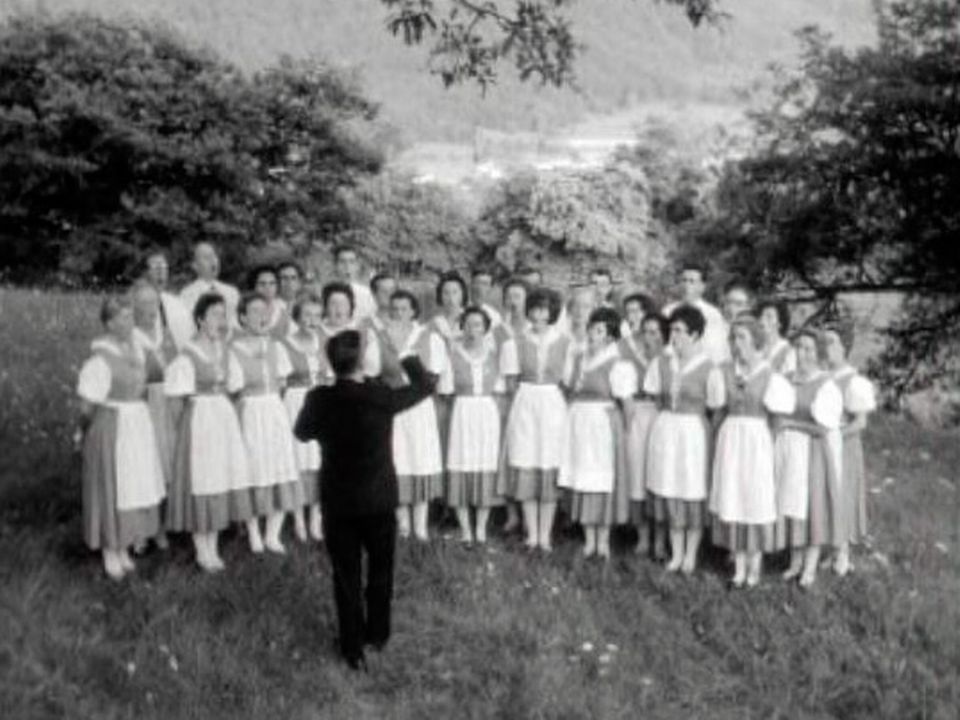 Un choeur de dames en 1965. [RTS]