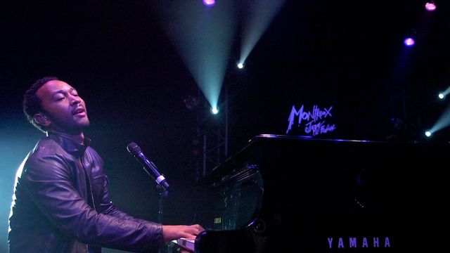 John Legend s'était déjà produit au Montreux Jazz Festival en 2007. [Sandro Campardo]