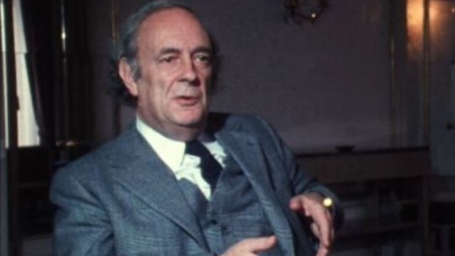 Jacques Isorni en 1974. [RTS]