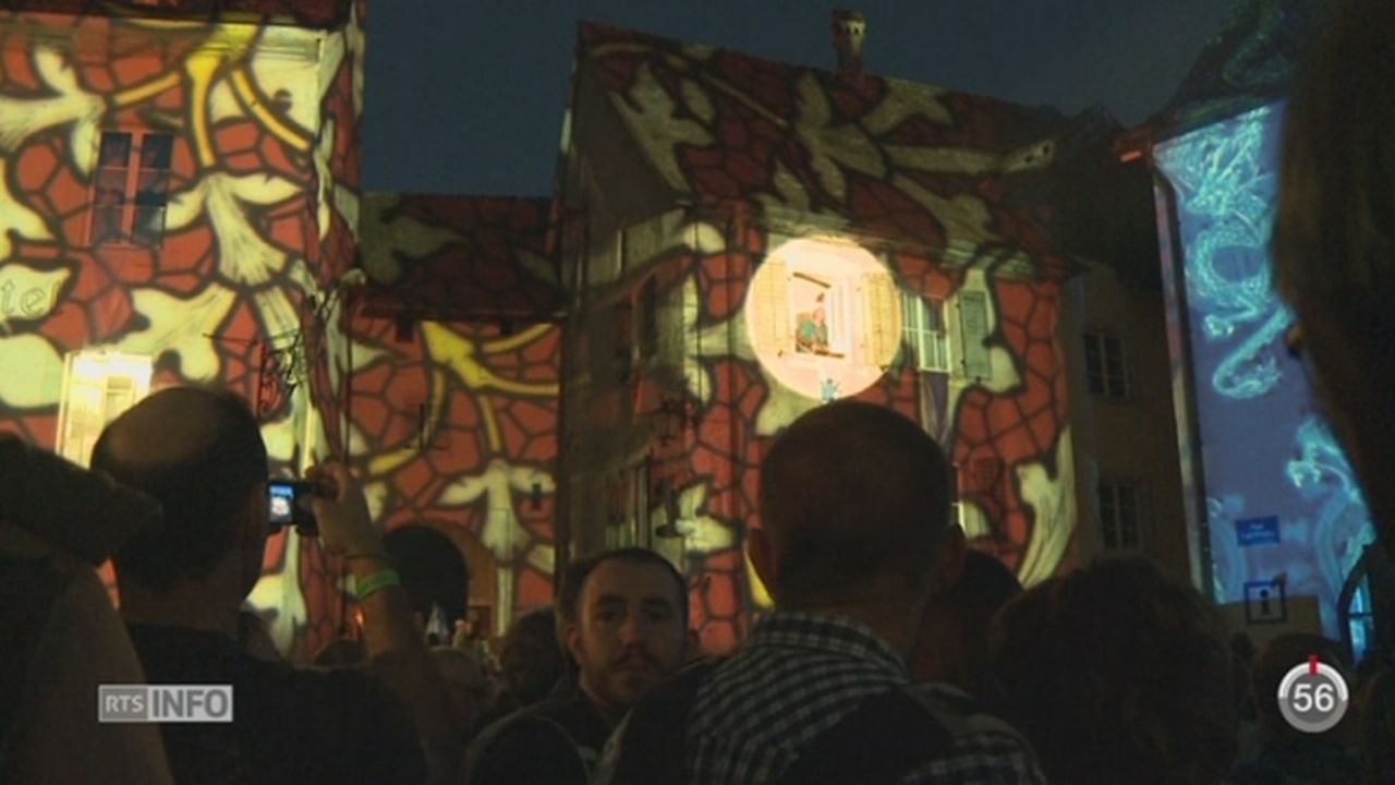 JU: les Médiévales de St-Ursanne organise des illuminations sur bâtiments pour fêter leurs dix ans [RTS]