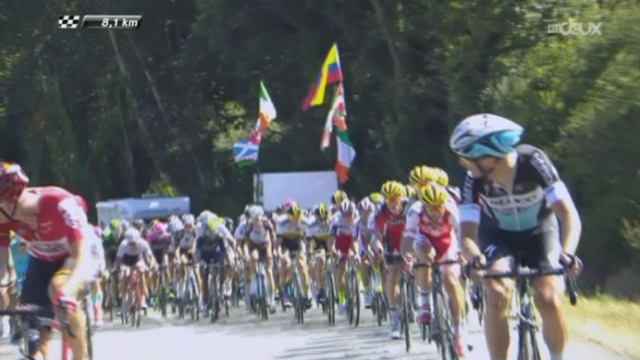 Cyclisme - Tour de France: le Français Alexis Vuillermoz remporte la 8e étape du Tour [RTS]