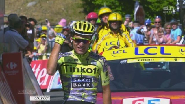 11e étape (Pau - Cauterets - Vallée de Saint-Savin): 3e victoire sur les routes du Tour de France pour Majka devant Dan Martin et Bourman [RTS]